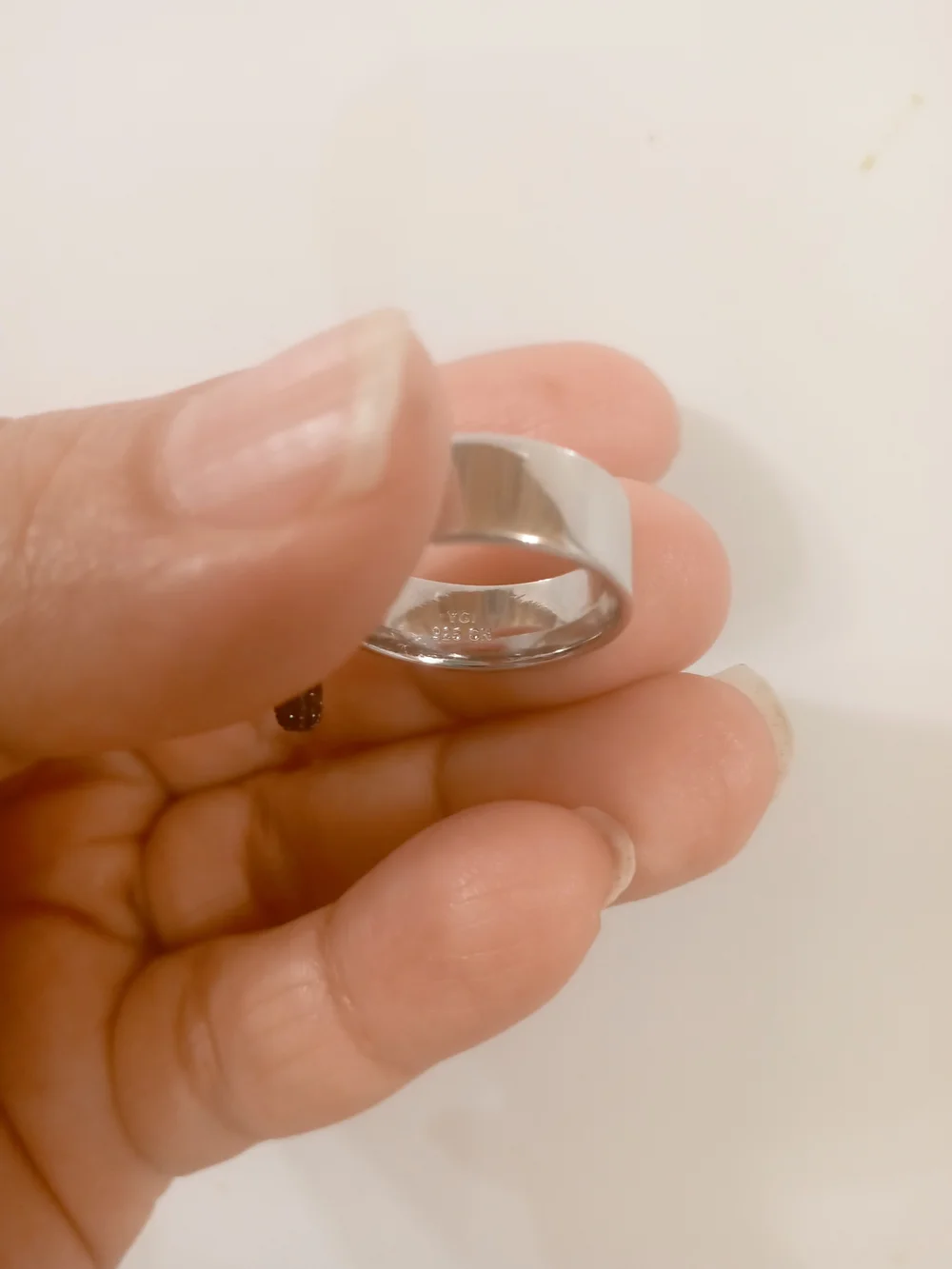 Sterling Silver Lock Ring